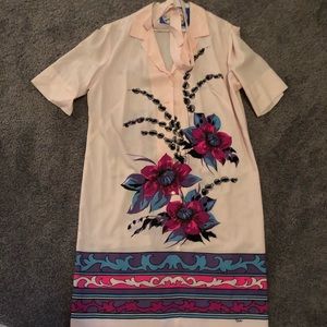 Vintage shirt dress with belt